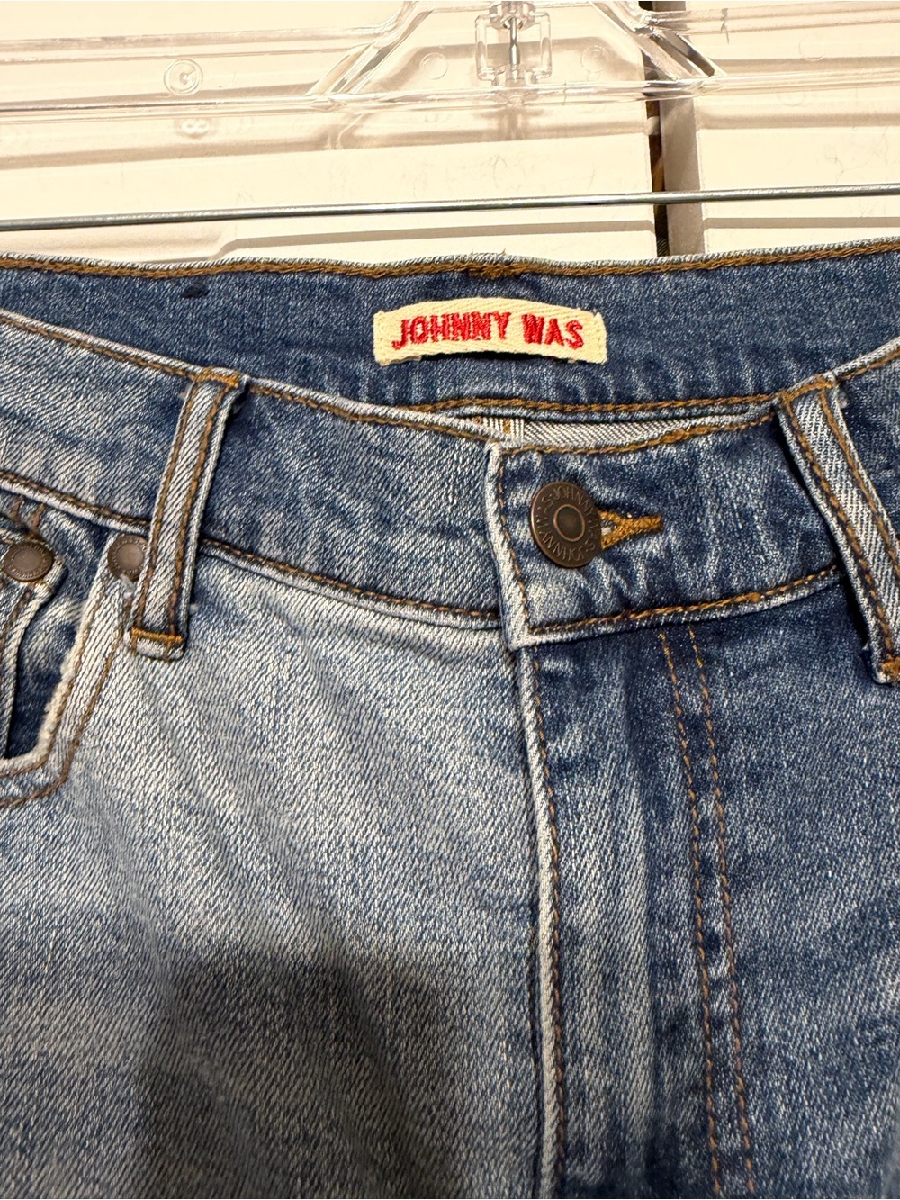 Johnny Was SANDRA STRAIGHT
CROPPED JEAN
HIGH RISE size 26 excellent condition - Picture 5 of 15